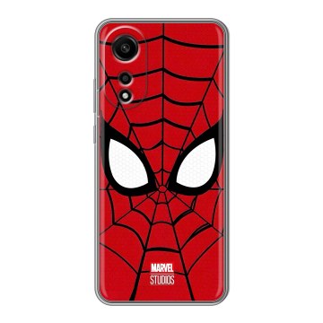 Силиконовый чехол на OPPO A78 4G с принтом человек паук spiderman Силиконовый чехол на OPPO A78 4G с принтом человек паук spiderman