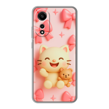 Силиконовый чехол на OPPO A78 4G с принтом для девочек Силиконовый чехол на OPPO A78 4G с принтом для девочек
