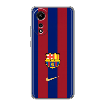 Силиконовый чехол на OPPO A78 4G с принтом Барселона Barcelona