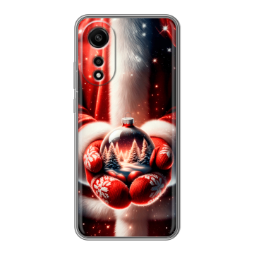 Силиконовый чехол на OPPO A78 4G с принтом Новый год