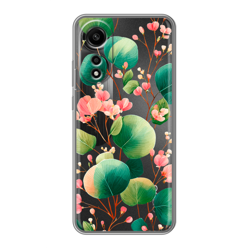 Силиконовый чехол на OPPO A78 4G с принтом женский Силиконовый чехол на OPPO A78 4G с принтом женский