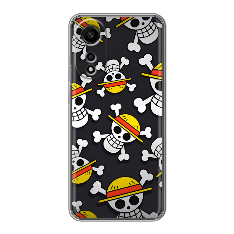Силиконовый чехол на OPPO A78 4G с принтом One Piece Ван Пис Силиконовый чехол на OPPO A78 4G с принтом One Piece Ван Пис