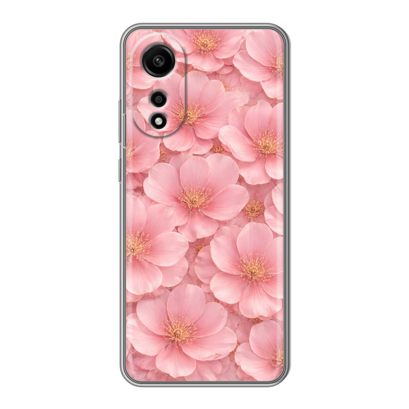 Силиконовый чехол на OPPO A78 4G с принтом женский Силиконовый чехол на OPPO A78 4G с принтом женский