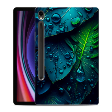 Силиконовый чехол на планшета Samsung Galaxy Tab S9 с принтом Листья Силиконовый чехол на планшета Samsung Galaxy Tab S9 с принтом Листья
