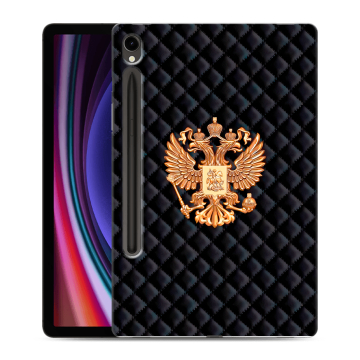 Силиконовый чехол на Samsung Galaxy Tab S9 с принтом Герб России принт Силиконовый чехол на Samsung Galaxy Tab S9 с принтом Герб России принт