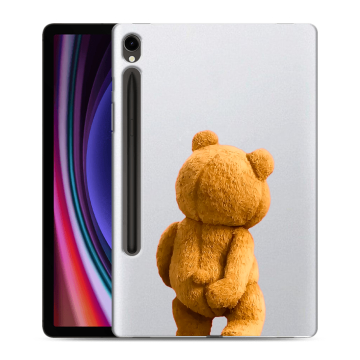 Силиконовый чехол на Samsung Galaxy Tab S9 с принтом Медведь Силиконовый чехол на Samsung Galaxy Tab S9 с принтом Медведь
