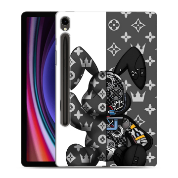 Силиконовый чехол на Samsung Galaxy Tab S9 с принтом Луи робот Силиконовый чехол на Samsung Galaxy Tab S9 с принтом Луи робот