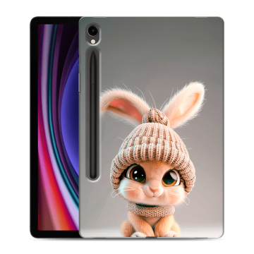 Силиконовый чехол на Samsung Galaxy Tab S9 с принтом Кролик