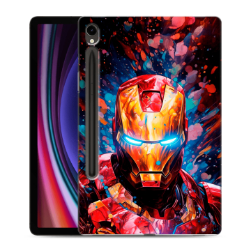 Силиконовый чехол на Samsung Galaxy Tab S9 с принтом Железный человек Ironman Силиконовый чехол на Samsung Galaxy Tab S9 с принтом Железный человек Ironman