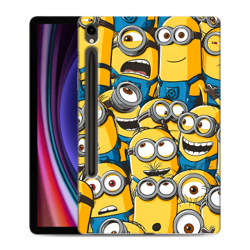Силиконовый чехол на Samsung Galaxy Tab S9 с принтом Миньоны Силиконовый чехол на Samsung Galaxy Tab S9 с принтом Миньоны