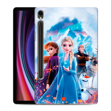 Силиконовый чехол на Samsung Galaxy Tab S9 с принтом Холодное сердце Frozen Силиконовый чехол на Samsung Galaxy Tab S9 с принтом Холодное сердце Frozen