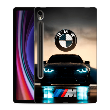 Силиконовый чехол на Samsung Galaxy Tab S9 с принтом БМВ BMW