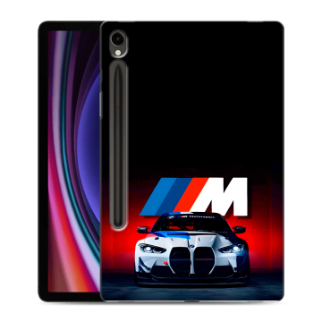 Силиконовый чехол на Samsung Galaxy Tab S9 с принтом БМВ BMW