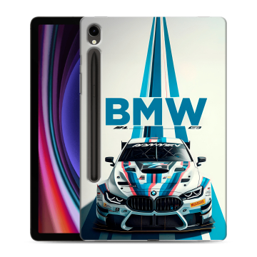 Силиконовый чехол на Samsung Galaxy Tab S9 с принтом БМВ BMW Силиконовый чехол на Samsung Galaxy Tab S9 с принтом БМВ BMW