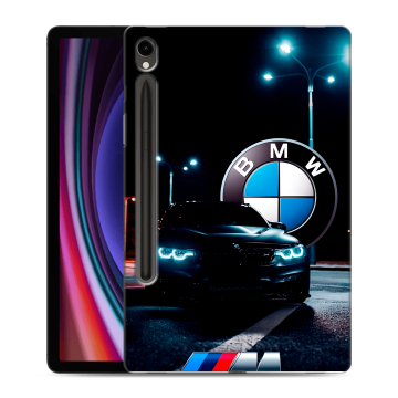 Силиконовый чехол на Samsung Galaxy Tab S9 с принтом БМВ BMW