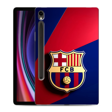 Силиконовый чехол на Samsung Galaxy Tab S9 с принтом Барселона Barcelona