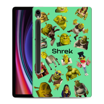 Силиконовый чехол на Samsung Galaxy Tab S9 с принтом Шрек Shrek
