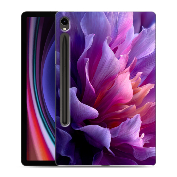 Силиконовый чехол на Samsung Galaxy Tab S9 с принтом женский цветы Силиконовый чехол на Samsung Galaxy Tab S9 с принтом женский цветы