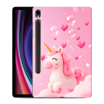 Силиконовый чехол на Samsung Galaxy Tab S9 с принтом Единорог Силиконовый чехол на Samsung Galaxy Tab S9 с принтом Единорог
