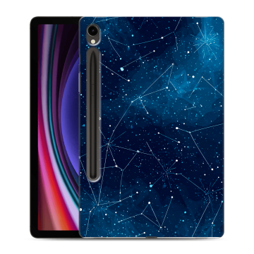 Силиконовый чехол на Samsung Galaxy Tab S9 с принтом Космос звезды