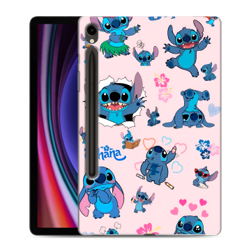Силиконовый чехол на Samsung Galaxy Tab S9 с принтом Лило и Стич Силиконовый чехол на Samsung Galaxy Tab S9 с принтом Лило и Стич