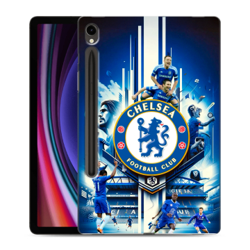 Силиконовый чехол на Samsung Galaxy Tab S9 с принтом Chelsea Челси