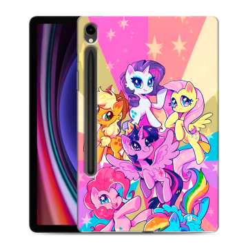 Силиконовый чехол на Samsung Galaxy Tab S9 с принтом My little pony Дружба чудо Силиконовый чехол на Samsung Galaxy Tab S9 с принтом My little pony Дружба чудо