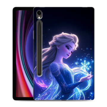 Силиконовый чехол на Samsung Galaxy Tab S9 с принтом Холодное сердце Frozen Силиконовый чехол на Samsung Galaxy Tab S9 с принтом Холодное сердце Frozen