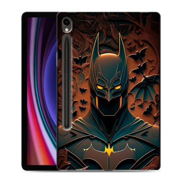 Силиконовый чехол на Samsung Galaxy Tab S9 с принтом Batman Бэтмен