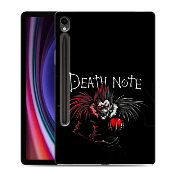 Силиконовый чехол на Samsung Galaxy Tab S9 с принтом Death note Тетрадь смерти