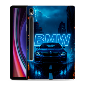 Силиконовый чехол на Samsung Galaxy Tab S9 с принтом BMW БМВ Силиконовый чехол на Samsung Galaxy Tab S9 с принтом BMW БМВ