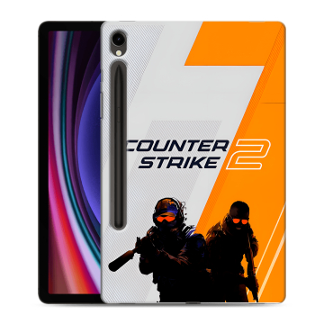 Силиконовый чехол на Samsung Galaxy Tab S9 с принтом Counter Strike Силиконовый чехол на Samsung Galaxy Tab S9 с принтом Counter Strike