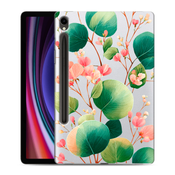 Силиконовый чехол на Samsung Galaxy Tab S9 с принтом женский