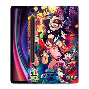 Силиконовый чехол на Samsung Galaxy Tab S9 с принтом Gravity Falls Гравити Фолз Силиконовый чехол на Samsung Galaxy Tab S9 с принтом Gravity Falls Гравити Фолз