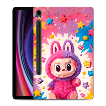 Силиконовый чехол на Samsung Galaxy Tab S9 с принтом Labubu Лабубу Силиконовый чехол на Samsung Galaxy Tab S9 с принтом Labubu Лабубу