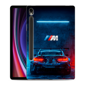 Силиконовый чехол на Samsung Galaxy Tab S9 с принтом BMW БМВ Силиконовый чехол на Samsung Galaxy Tab S9 с принтом BMW БМВ