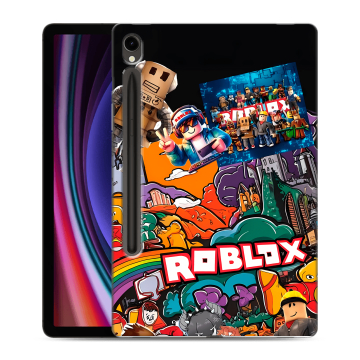Силиконовый чехол на Samsung Galaxy Tab S9 с принтом Roblox Роблокс Силиконовый чехол на Samsung Galaxy Tab S9 с принтом Roblox Роблокс