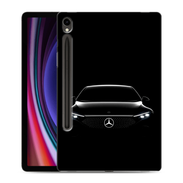 Силиконовый чехол на Samsung Galaxy Tab S9 с принтом Mercedes Мерседес Силиконовый чехол на Samsung Galaxy Tab S9 с принтом Mercedes Мерседес