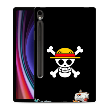 Силиконовый чехол на Samsung Galaxy Tab S9 с принтом One Piece Ван Пис Силиконовый чехол на Samsung Galaxy Tab S9 с принтом One Piece Ван Пис