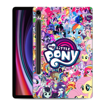 Силиконовый чехол на Samsung Galaxy Tab S9 с принтом My little pony Дружба чудо Силиконовый чехол на Samsung Galaxy Tab S9 с принтом My little pony Дружба чудо