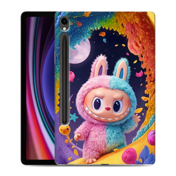 Силиконовый чехол на Samsung Galaxy Tab S9 с принтом Labubu Лабубу