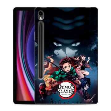 Силиконовый чехол на Samsung Galaxy Tab S9 с принтом Demon Slayer Клинок рассекающий демонов
