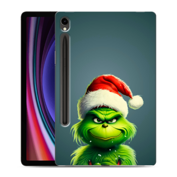Силиконовый чехол на Samsung Galaxy Tab S9 с принтом Новый год
