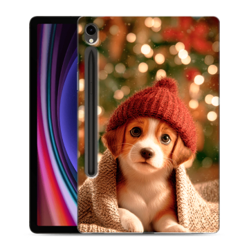 Силиконовый чехол на Samsung Galaxy Tab S9 с принтом Новый год