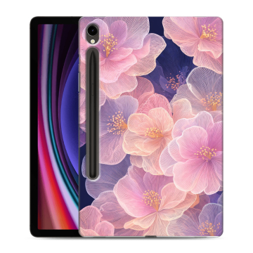 Силиконовый чехол на Samsung Galaxy Tab S9 с принтом женский