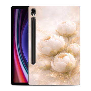 Силиконовый чехол на Samsung Galaxy Tab S9 с принтом женский