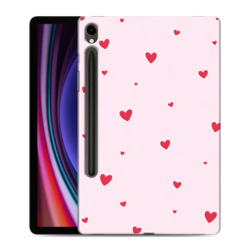 Силиконовый чехол на Samsung Galaxy Tab S9 с принтом для девочек