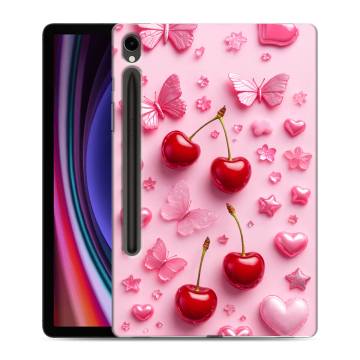 Силиконовый чехол на Samsung Galaxy Tab S9 с принтом для девочек Силиконовый чехол на Samsung Galaxy Tab S9 с принтом для девочек