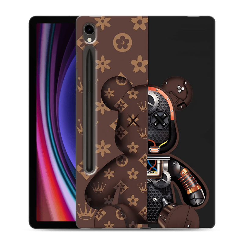 Силиконовый чехол на Samsung Galaxy Tab S9 с принтом Луи робот Силиконовый чехол на Samsung Galaxy Tab S9 с принтом Луи робот