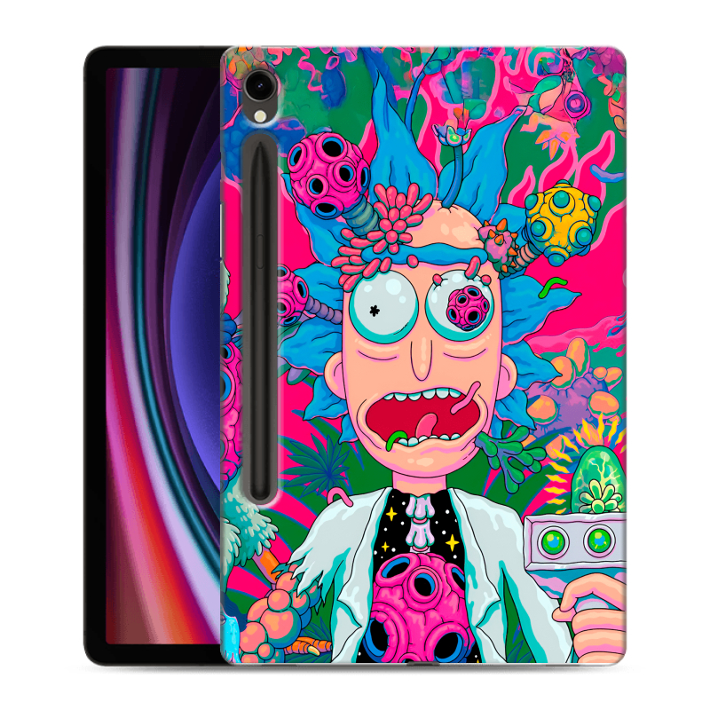 Силиконовый чехол на Samsung Galaxy Tab S9 с принтом Рик и Морти Rick Morty Силиконовый чехол на Samsung Galaxy Tab S9 с принтом Рик и Морти Rick Morty